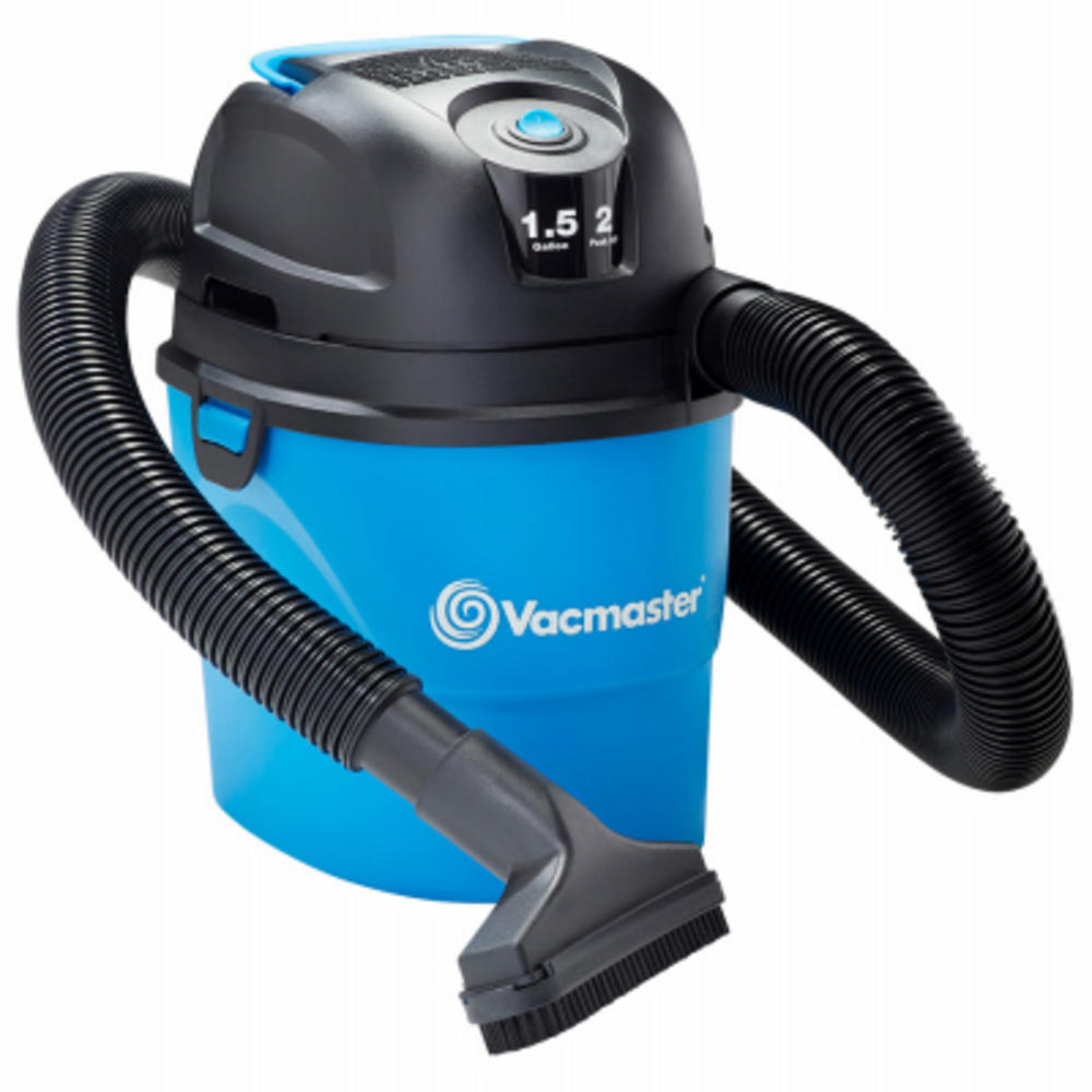 Vacmaster VH105 Wet/Dry Portable Vacuum, 1.5-Gallons*, 2 Peak HP** - Quantity 1
