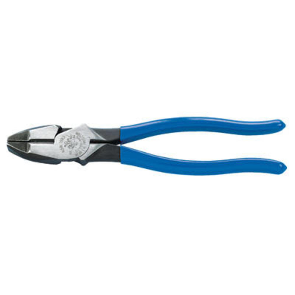 Klein Tools D2000-9NE High-Leverage Side-Cut Linesman Pliers, 9 In. - Quantity 1