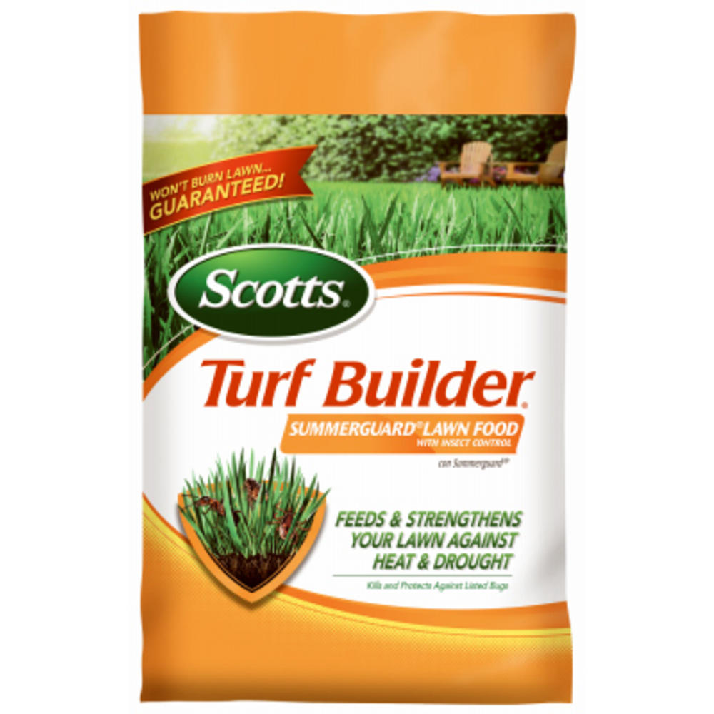 Scotts 49013 Turf Builder SummerGuard Lawn Food with Insect Control, 13.35 Lbs. - Quantity 1