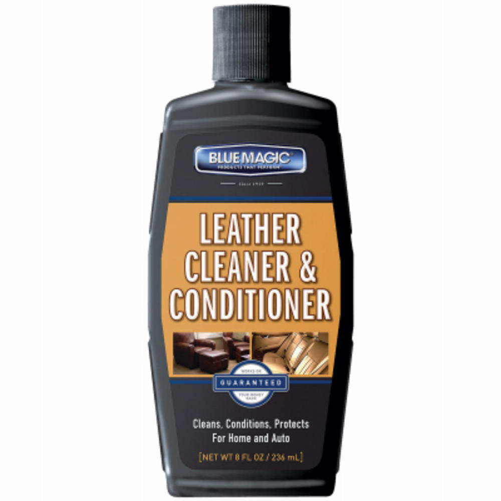 Blue Magic 855-06 Leather Cleaner and Conditioner, 8-oz. - Quantity 1
