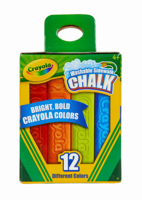 Crayola 51-2012 Sidewalk Chalk, 16 Colors - Quantity 2