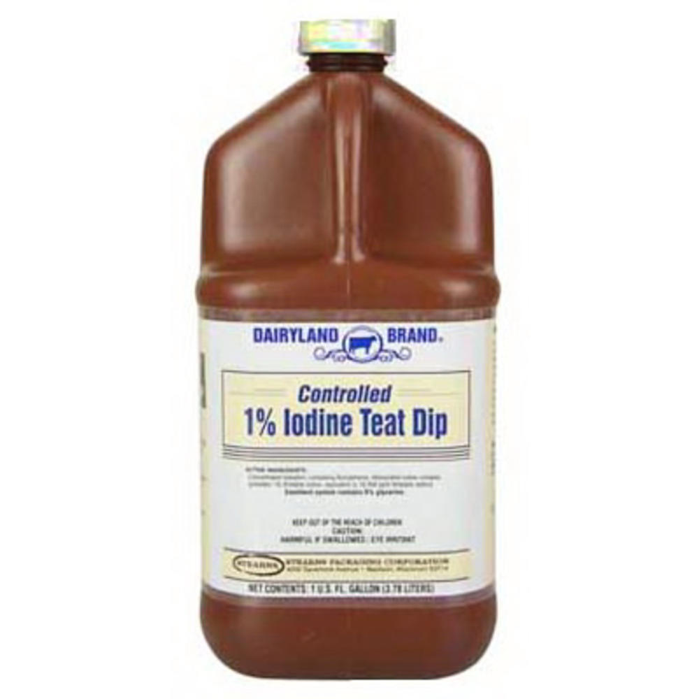Dairyland Brand 1209715 Sanitizing Cow Teat Dip, 1-Gallon - Quantity 1