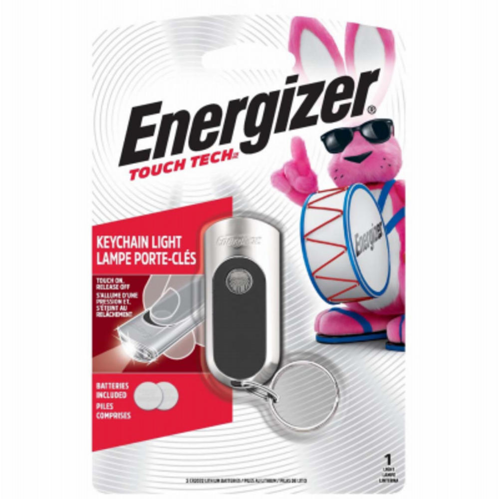 Energizer ENTKC2C Keychain Light with Touch Tech Technology - Quantity 1