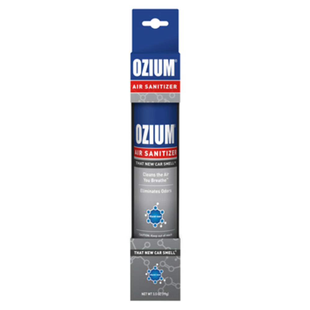 Ozium OZM-22 Car Air Sanitizer, New Car Scent, 3.5-oz. Aerosol - Quantity 12
