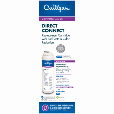 Culligan US-DC1-R Under-Sink Direct-Connect Drinking Water System Replacement Cartridge - Quantity 1