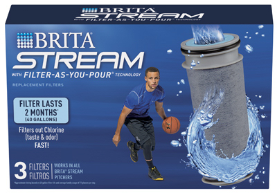 Brita 36215 Stream Pitcher Pour Replacement Filter, 3-Pk. - Quantity 1