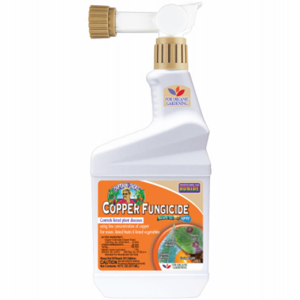Bonide 813 Captain Jack's Copper Fungicide Organic Gardening Mildew, Blight & Disease Control, 16 oz. Ready - Quantity 1