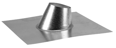 Selkirk 244825 Pellet Stove Flashing, Type L, Adjustable, 4-In. - Quantity 1