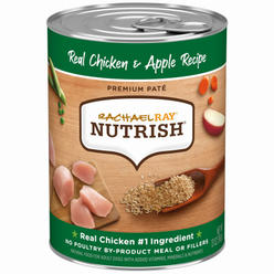 Rachael Ray Nutrish 00071190911353 Canned Dog Food, Real Real Chicken & Apple Recipe, 13-oz. Can - Quantity 12