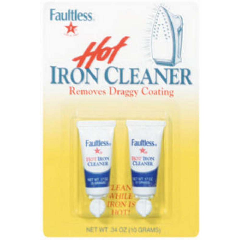 Faultless 40105 Hot Iron Cleaner, .34-oz., 2-Pk. - Quantity 12