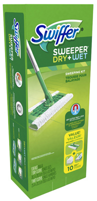 Swiffer 92815 Dry & Wet Starter Kit, Disposable - Quantity 1