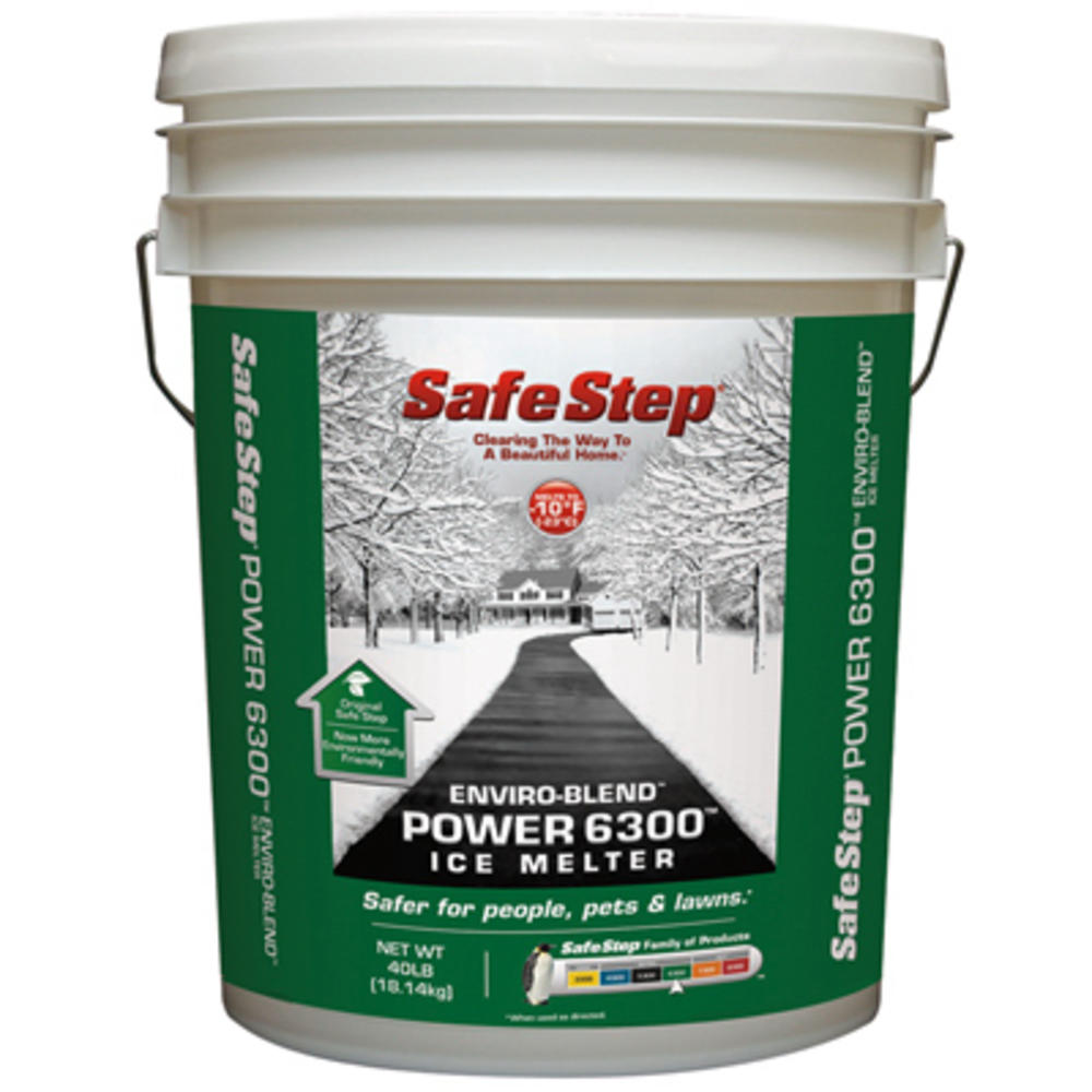 Safe Step 3101824 Power 6300 Ice Melt, Pet Safe Enviro Blend, 40-Lbs. - Quantity 1