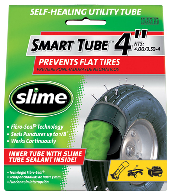 Slime 30010 Wheelbarrow Inner Tube, 350-410 x 4 In. - Quantity 1