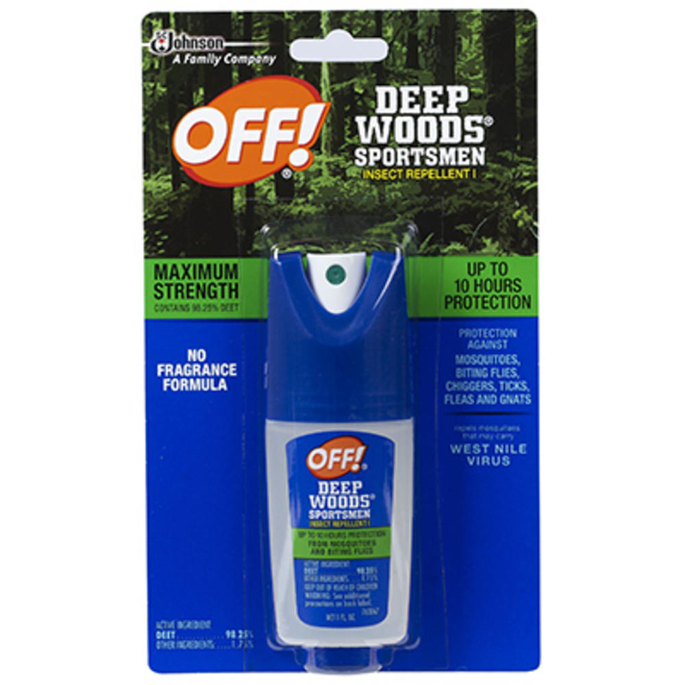Off! 01849 Sportsmen Deep Woods Insect Repellent,1 oz. - Quantity 12
