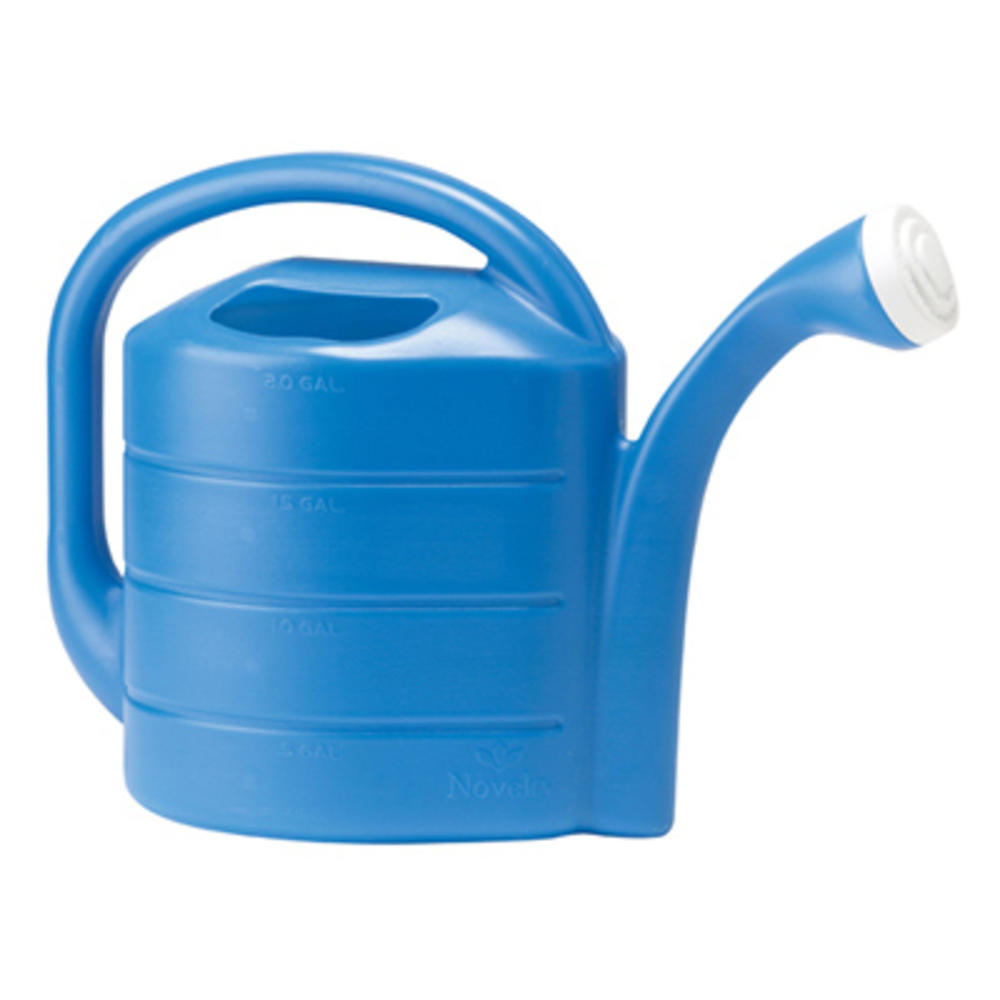 Novelty 30409 Deluxe Watering Can, Bright Blue, 2-Gallon - Quantity 1