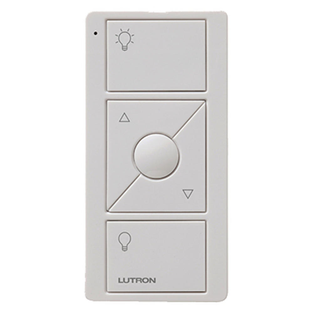 Lutron PJ2-3BRL-WH-L01R Pico Bluetooth/Wi-Fi Remote Dimmer Switch, White - Quantity 1