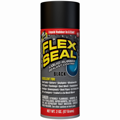 FLEX SEAL Family of Products FSBLKMINI FLEX SEAL Mini Rubber Sealant Coating, Black, 2-oz. - Quantity 1