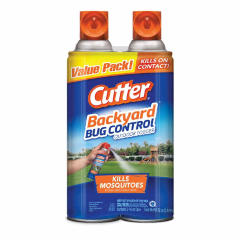 Cutter HG-65704 Backyard Bug Control Outdoor Fogger, 16 oz., 2-Pack - Quantity 6