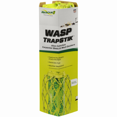 Rescue TSW-BB6 Trap Stik for Wasps, With Bird Guard - Quantity 120