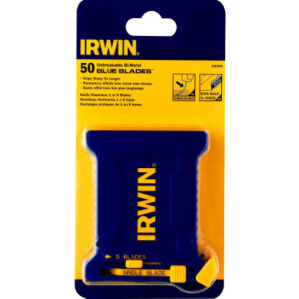 Irwin 2084300 Bi-Metal Utility Blades, 50-Pk. - Quantity 1