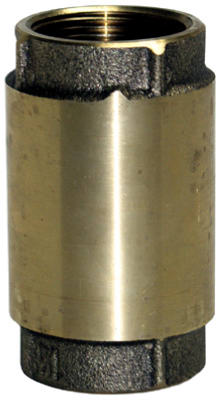 Water Source CV-125NL Check Valve, Brass, 1-1/4-In. - Quantity 1