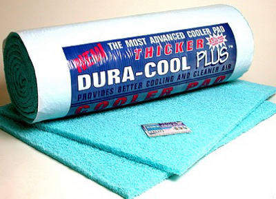 Dial Manufacturing 3079 Duracool Foamed Polyester Cooler Pad, High Efficiency, Cut-to-Fit, 33 x 160-In. Rol - Quantity 1