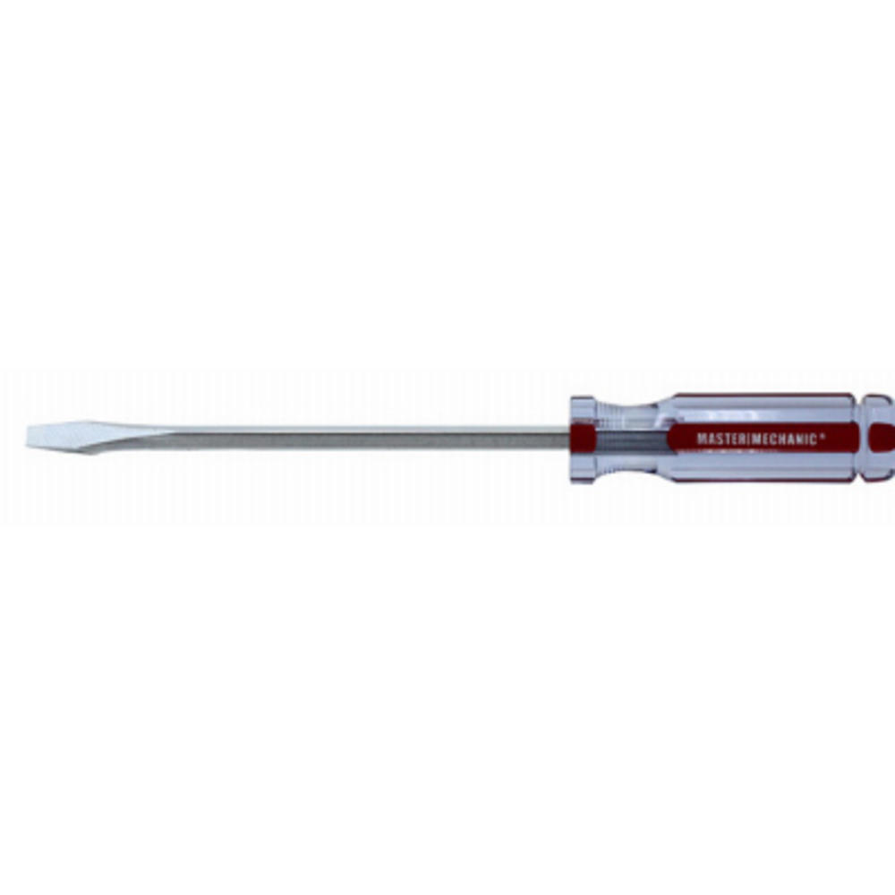 Master Mechanic 103610 5/16 x 8 In. Square Slotted Keystone Screwdriver - Quantity 1