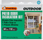 Frost King V96H Outdoor Patio Door Insulation Kit, 84 x 110 In. - Quantity 1
