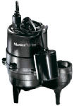 Master Plumber 540155 Automatic Submersible Sewage Pump, Cast-Iron, .5-HP Motor, 9000-GPH - Quantity 1