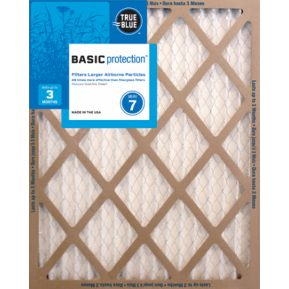 Flanders 81555.011425 Pinch-Pleated Air Filter, 60-Days, 14x25x1-In.