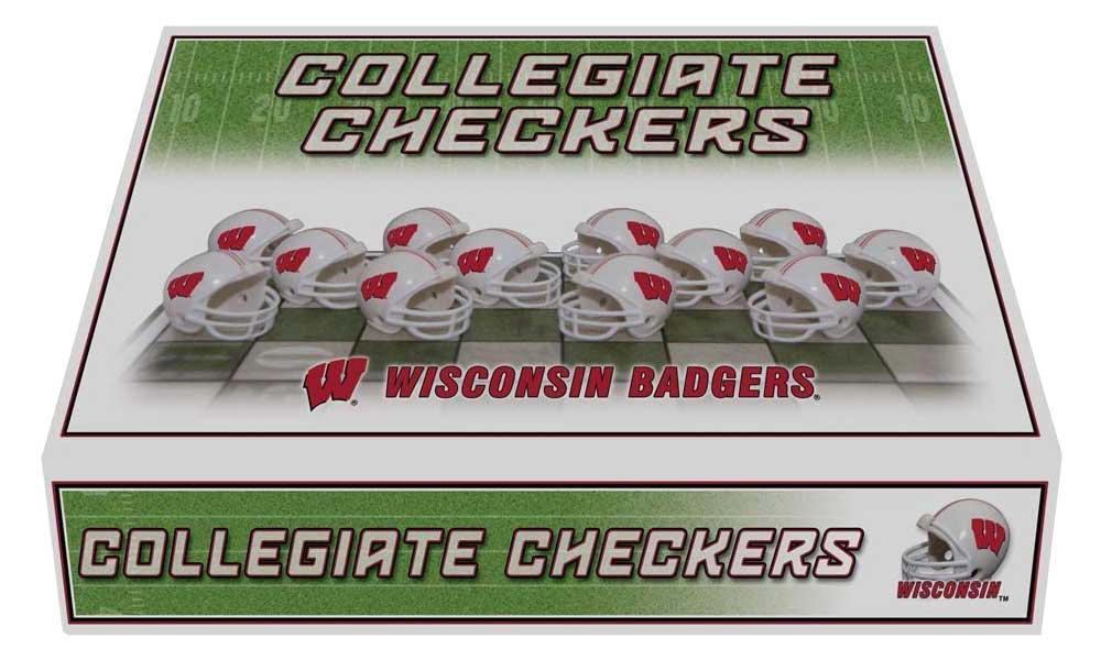 Rico Wisconsin Badgers vs. Minnesota Golden Gophers Checkers Board