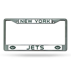 Rico Inc New York Jets Chrome License Plate Frame