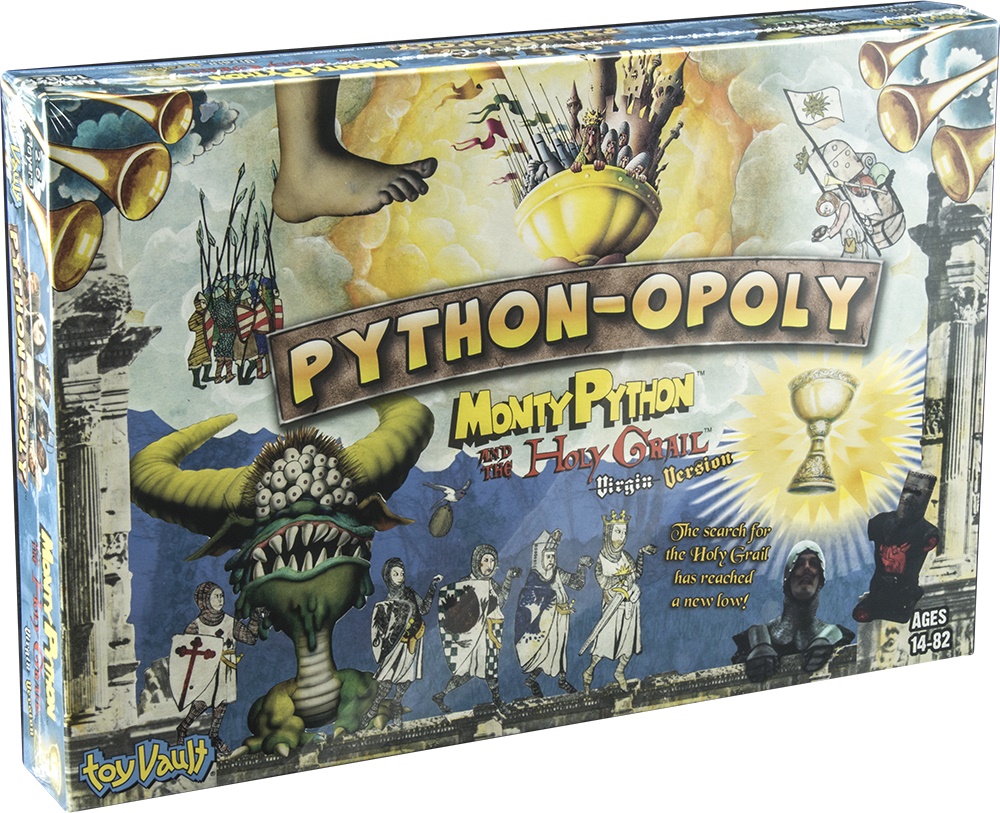 Toy Vault Monty Python & The Holy Grail Python-opoly Board Game