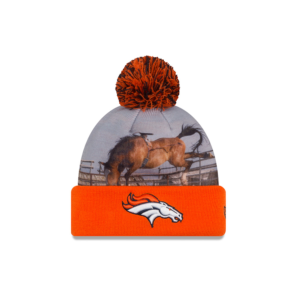 New Era Denver Broncos Men's All Out Knit Hat