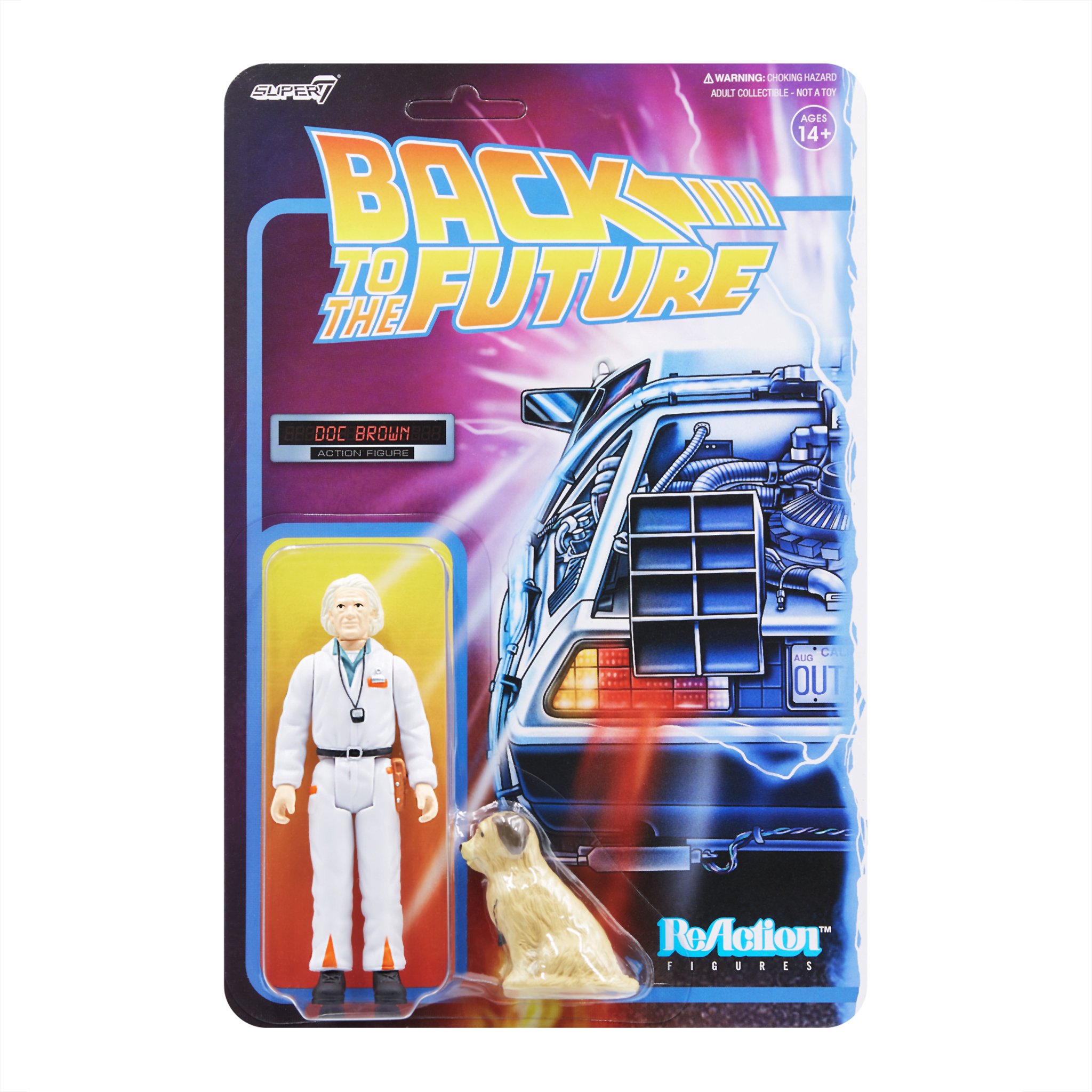 Super7 Back to the Future ReAction Figure Wave 2 - Doc Brown