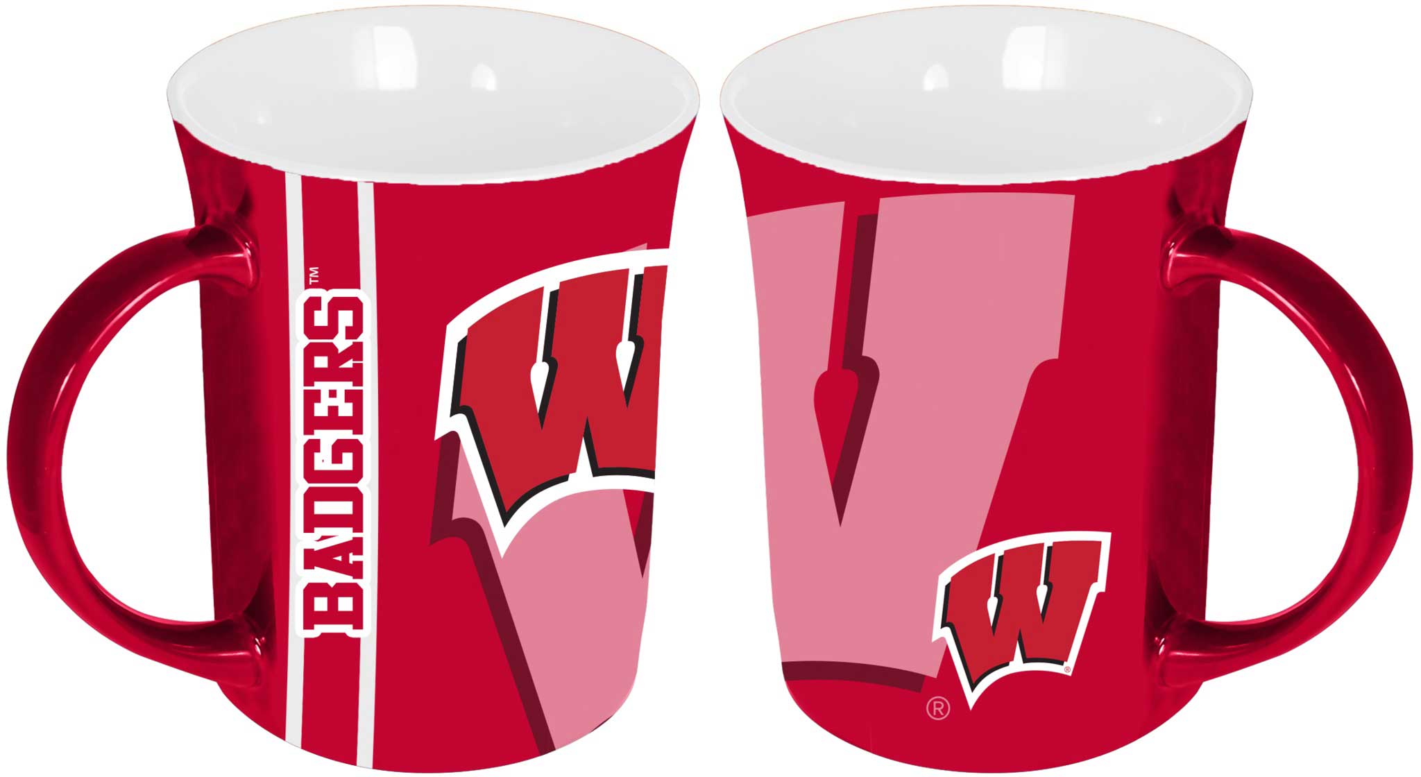 The Memory Company Wisconsin Badgers 15oz Reflective Mug