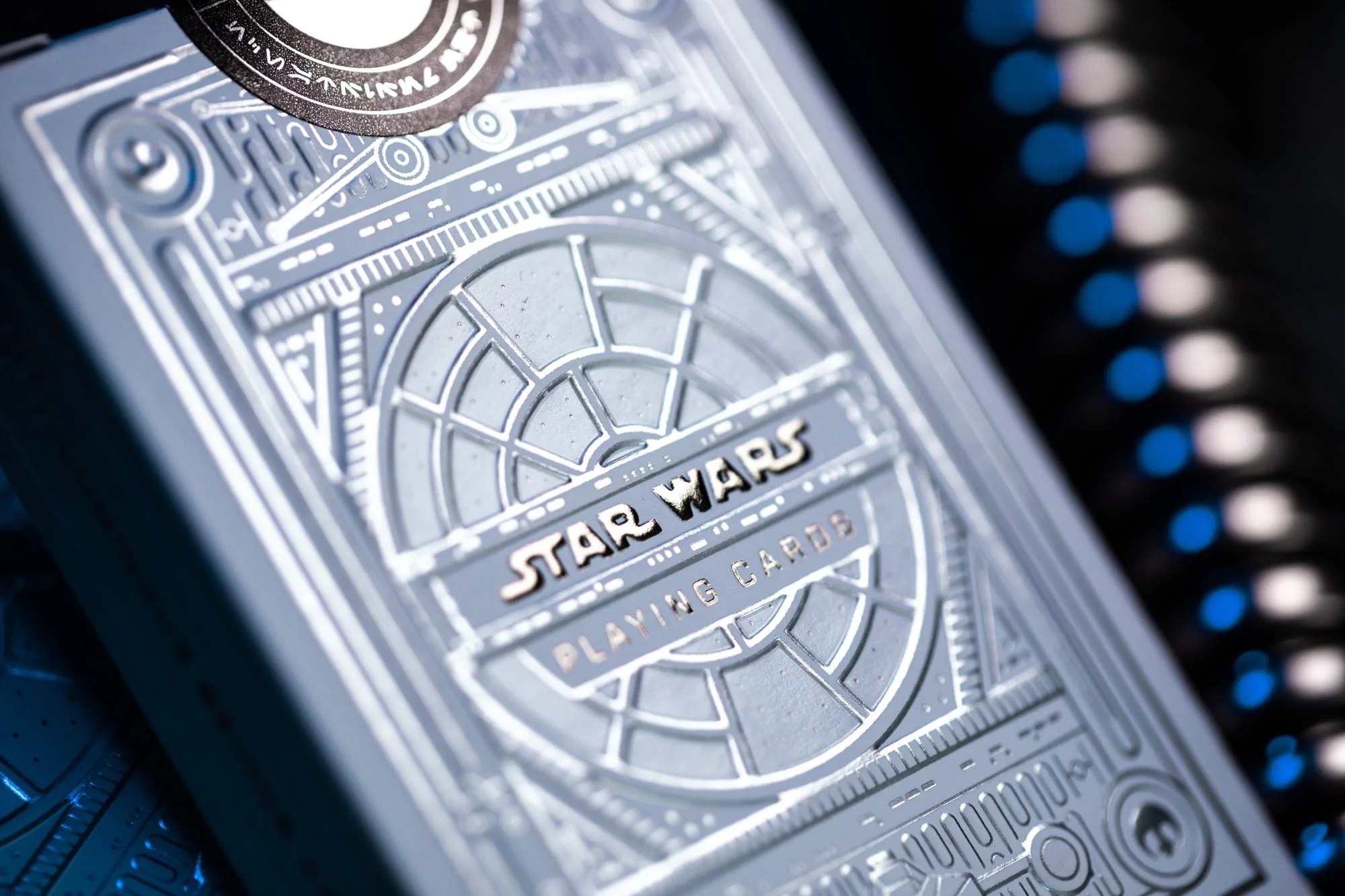 Theory11 Star Wars Silver on White Playing Cards
