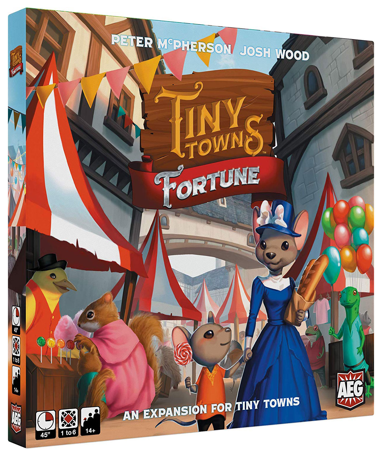 AEG Tiny Towns: Fortune Board Game Expansion
