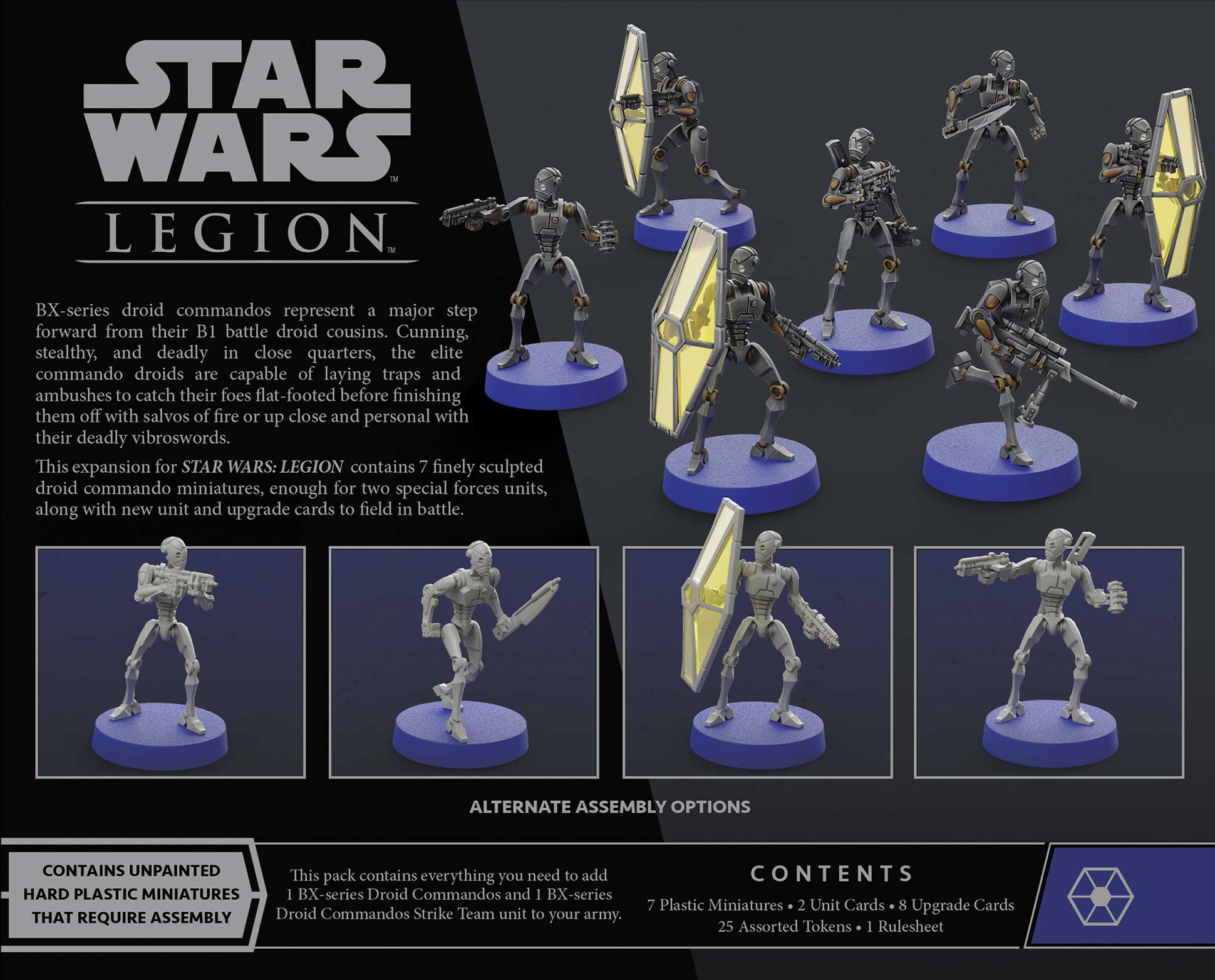 Fantasy Flight Games Star Wars Legion: BX-series Droid Commandos Unit Expansion