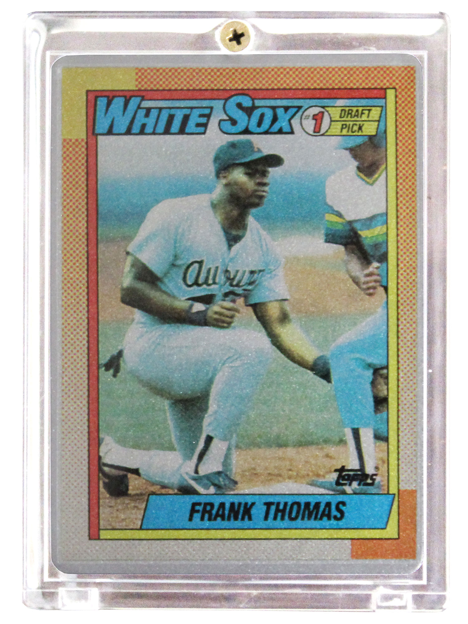 Topps Frank Thomas Topps 'The Keeper Series' Metal Rookie Baseball Card #'d out of 500