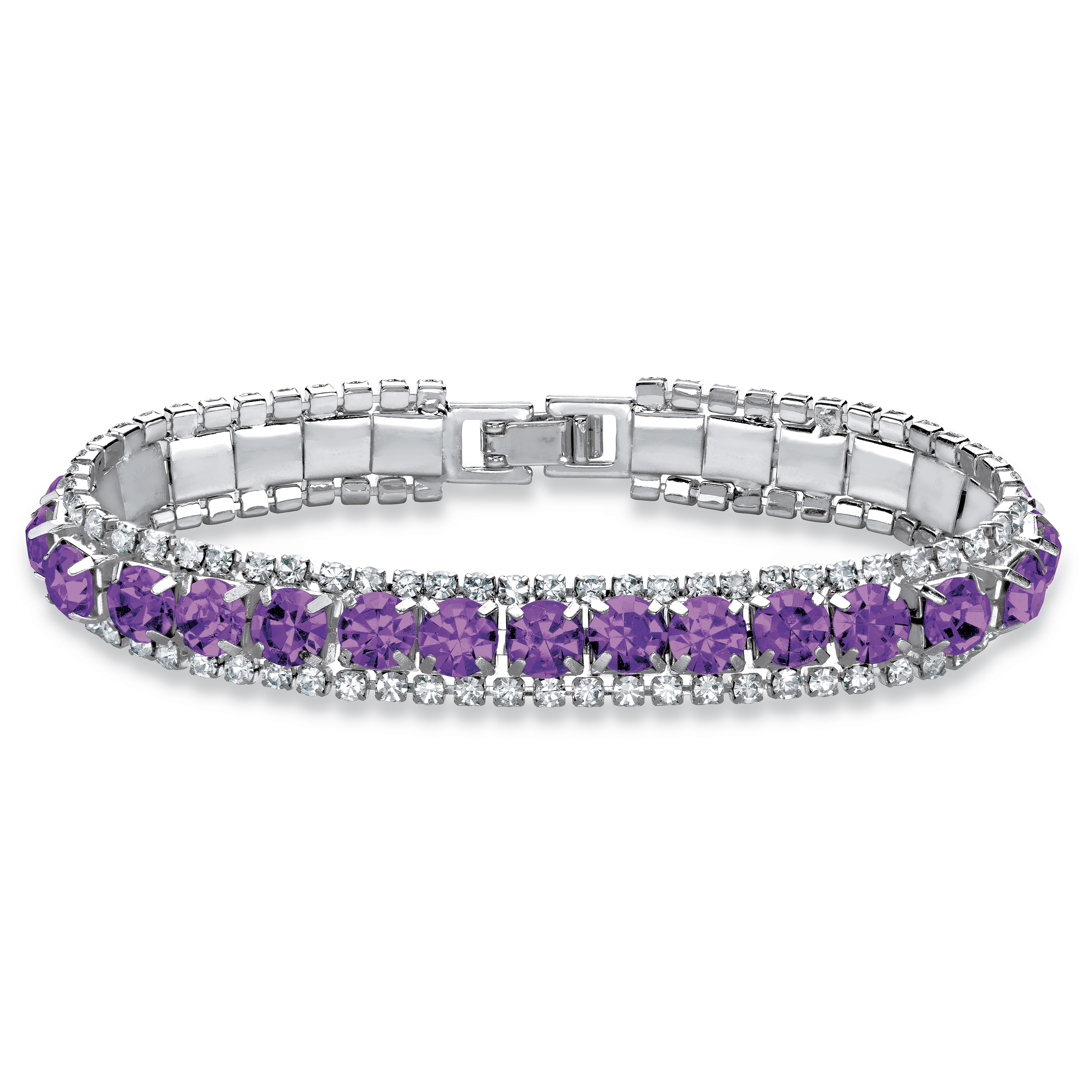 Selected Color is February- Simulated Amethyst