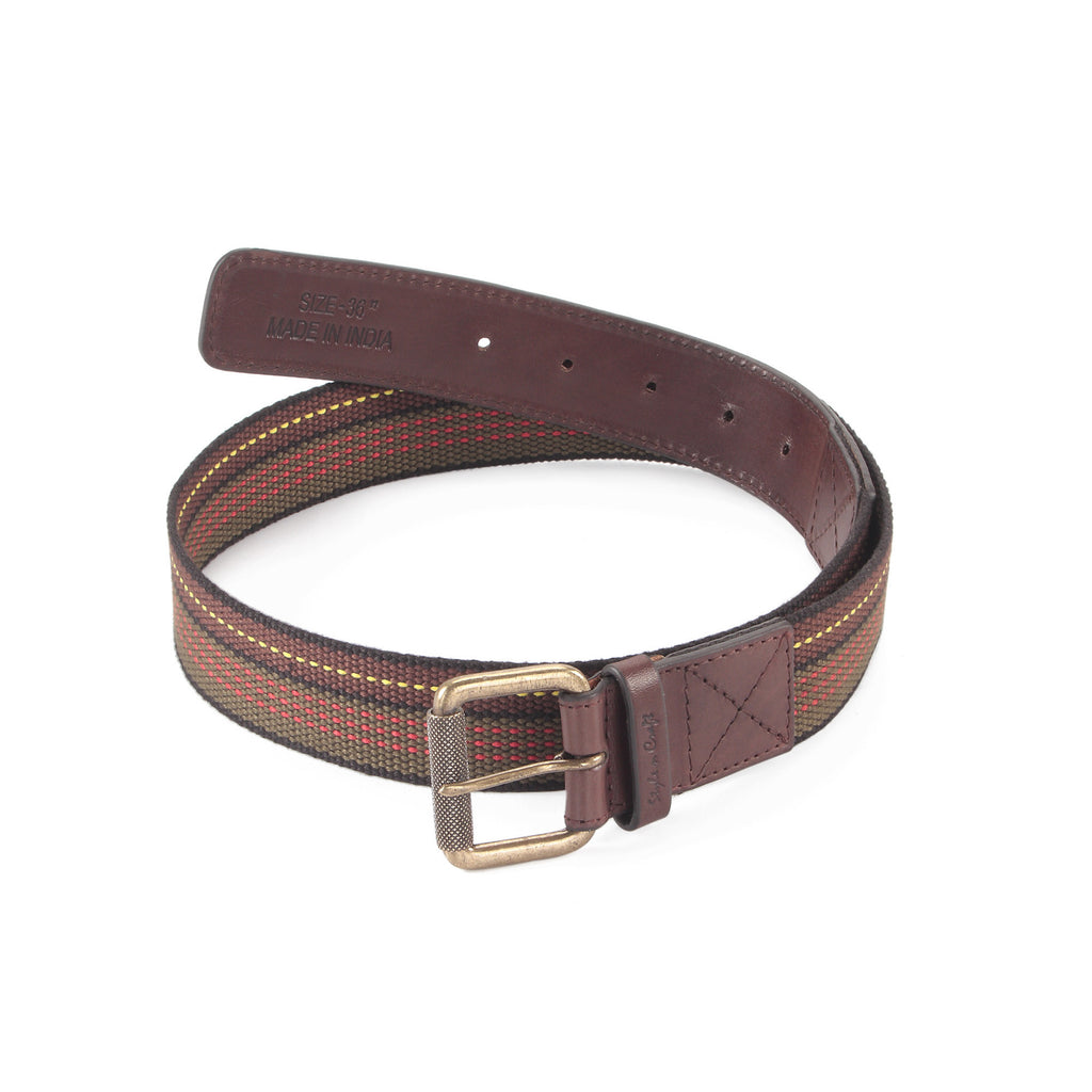 Style N Craft 390306-34 - One and a Half Inch Belt in Leather/Webbing Combination