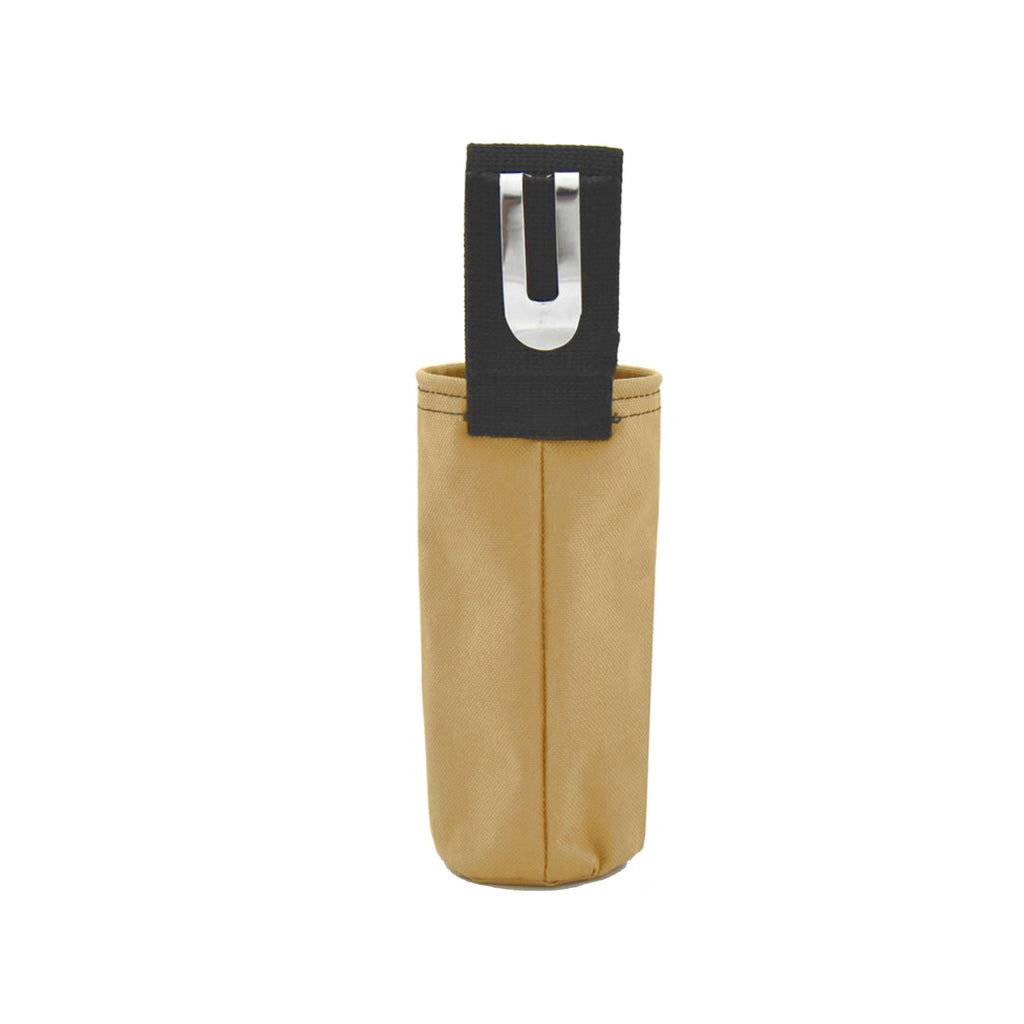 Style N Craft 76022 - Spray Paint Can / Bottle / Can Holder in Heavy Duty 600 D Polyester in Khaki/Black Combination