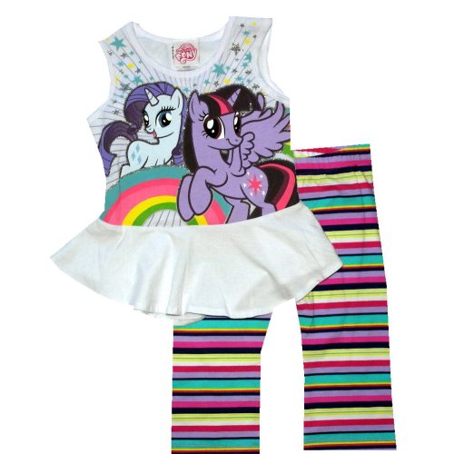 UnAssigned My Little Pony 2 Piece Tank and Leggings Set (Extra Small (4/5)) [Apparel]