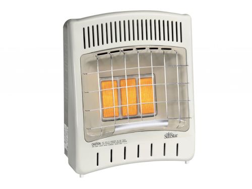 SunStar Heaters Manual Control 18000 BTU Infrared Radiant NG Vent Free Heater