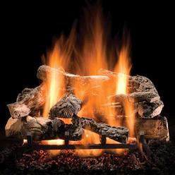 Hargrove Rustic Timbers Vented 24" Gas Logs with Safety Pilot - NG