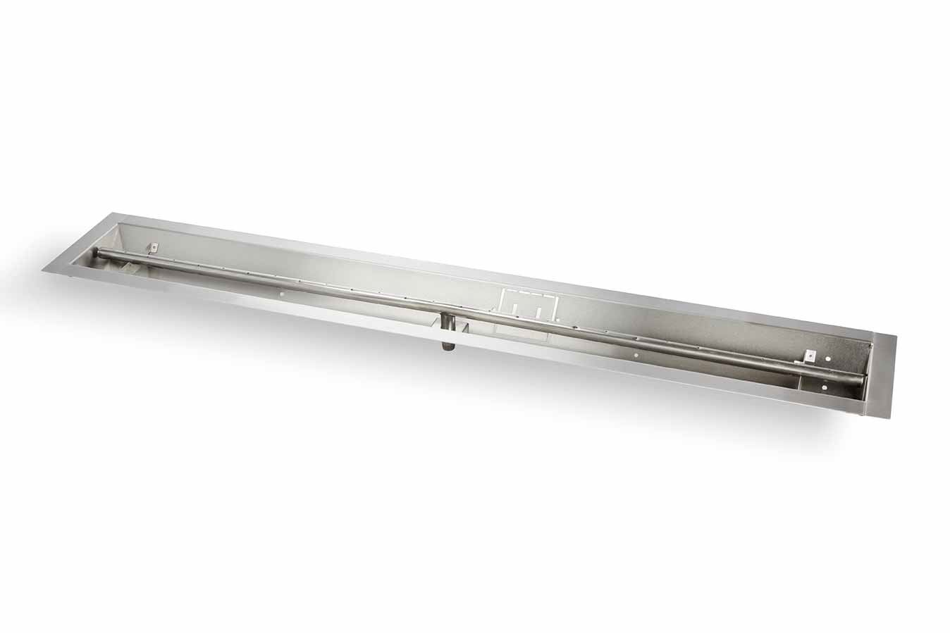 HPC Fire HPC 36 Inch Stainless Steel Firepit Trough Burner LPG Model -Match Lit