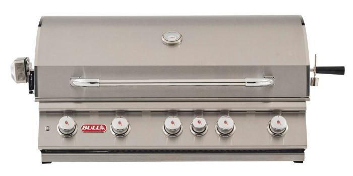 Bull Outdoor Products 38 Inch 5-Burner Bull BBQ Brahma Stainless Steel Propane Gas Grill