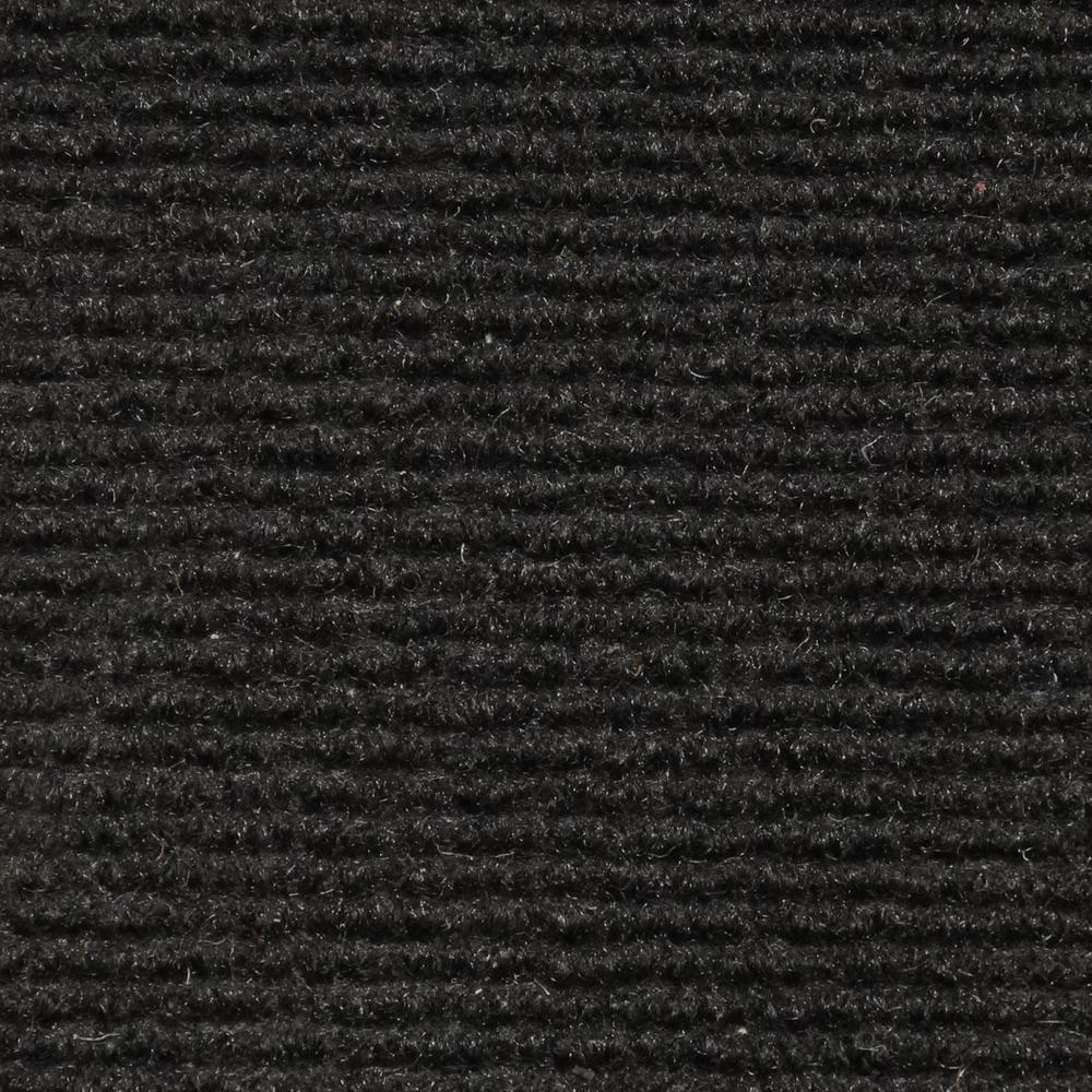 House, Home and More Indoor/Outdoor Carpet - Black - 6' x 30'