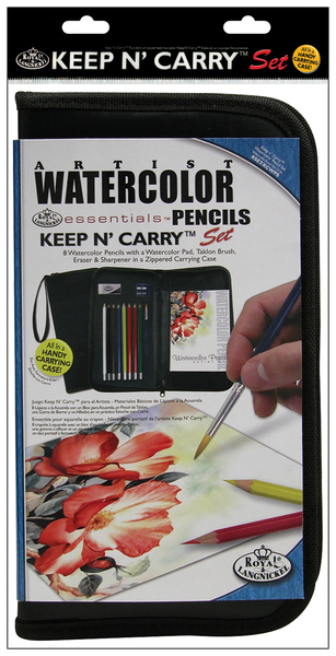 Royal Brush Keep N' Carry Artist Set-Watercolor Pencils